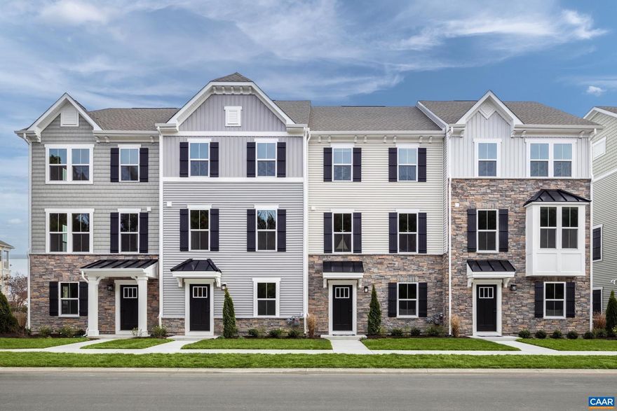 BRAND NEW 1-car garage Luxury Townhome at Hollymead Towns for Rental with the Charlottesville?s newest community just steps from Hollymead Town Center shopping, dining & more! This Mozart townhome boasts an open concept design with 3 bedrooms, 2 full and 2 half baths, with a finished basement & a 1-car garage. Enjoy a large owner?s suite with walk-in closet & private bath, PLUS a chef's kitchen with oversized island, LVP flooring, quartz countertops, tile wall backsplash, stainless appliances w/ gas cooking & spacious trex deck included! Tested, inspected & HERS� scored by a third-party energy consultant and a third-party inspector.