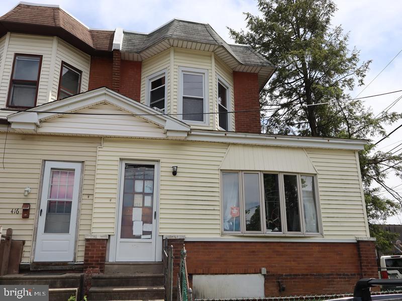 Don’t miss this great opportunity to own this two-story semi-detached (twin) home built in 1930, located in desirable Darby Township, Delaware County. This inviting property features a covered front porch and a private rear yard—perfect for relaxing or entertaining. Step inside to find a spacious and open layout including a large living room, dining area, and a functional kitchen ready for your personal touches. The upper level offers three generously sized bedrooms and a 3-piece hall bath. The home also boasts a full finished basement with a laundry area, providing additional living space or storage. Conveniently located close to local shopping, public transportation, and just a short drive to the Philadelphia County line, this home offers both comfort and convenience. Whether you're a first-time homebuyer or an investor looking for your next project, this property has great potential!