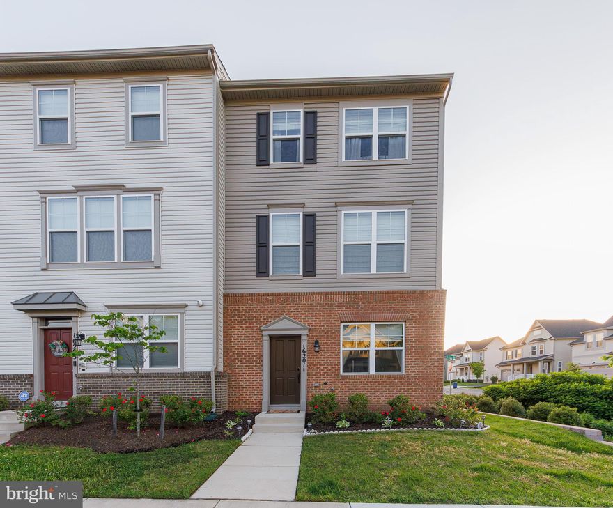 Almost new! Beautiful 3 level end unit town home with a 2 car garage. Owner is open to a 2 year lease. Open floor plan. Neutral décor throughout. Great location! Close to major roadways, public transportation, shopping and entertainment. Community dog park, 3 playgrounds and walking path to Norbeck Park directly across the street from front door! This one will not last!