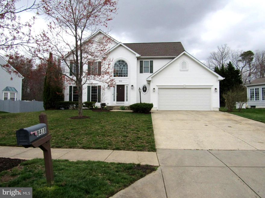 This Colonial offers 4 Bedrooms with 2 Full Baths on the Top Level! Main Level has separate Family Room with wood burning Fireplace!! Eat in Kitchen with separate Dining Room! Basement is Finished with Full Bathroom! Community offers lots of Amenities including Swimming Pool!