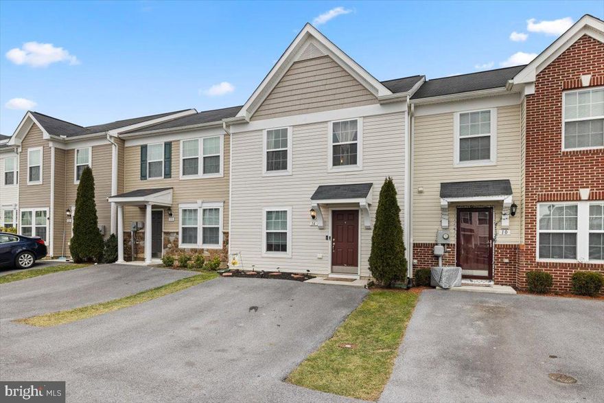 Your dream townhome awaits on Fast View Dr! This well maintained 2016 built townhome is waiting for it’s new owner! This 3 bedroom, 2 and 1/2 bathroom home is situated only minutes from 81 making it great for commuters. It is also close to shopping and other amenities. As you walk through the front door you will notice the large living room that opens directly into the eat-in kitchen with island for additional seating and meal prep space. A half bath rounds out the bottom level. Upstairs you will find all three bedrooms and 2 full bathrooms. The laundry is located on the upper level for added convenience. All of the bedrooms have larger closets including a walk in for the master. Outside you have a fully fenced in yard for any pets along with a nice size storage shed. Don’t let this wonderful townhome slip through your fingers! Schedule your showing today!