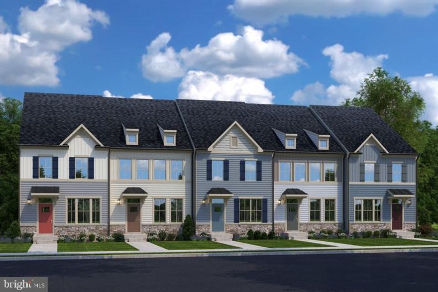 THIS HOME IS TO BE BUILT! NEW CONSTRUCTION! This NV Homes Van Dorn Rear Yard marries the convenience of townhome living with the luxury of single family amenities into one great house that you'll love to call home! Enter directly into the large open floor plan main level with gourmet kitchen and island. The family room connects directly out into a covered sky lanai, providing additional outdoor space for easy entertaining. Upstairs, the luxurious owner's suite features a huge walk-in closet, dual vanities and a separate shower. The secondary bedrooms are large with plenty of storage. Customize the lower level with options for an additional bedroom, study, or recreation space. Add an optional 3rd floor with an additional bedroom and full bath. Come see how The Van Dorn Rear Yard redefines townhome living! Note: Photos are of a Finished Model Home.