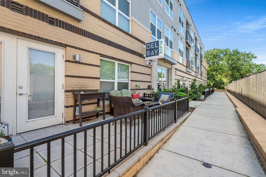 Welcome to this fantastic 1 bed, 1 bathroom 611 sqft condo in Del Ray Place Condominiums in Del Ray, Alexandria. Everything is new (Built in 2019) and ready for you to move right in! The open concept living/dining/kitchen space is large and bright with floor to ceiling windows and 9’ ceilings. The kitchen is gorgeous with grey cabinets, quartz counters, stainless steel appliances, and gas cooking. The unit comes with a private patio extending the entire length of the unit, perfect for entertaining. The spacious bedroom features a closet with custom shelving and the bathroom has a large soaking tub/shower combo. There are full-size in-unit laundry units in the main hallway of the unit.

This condo also includes assigned underground garage parking (space #4). The amenities of the building include an upscale clubroom with large wet bar and TV (1st floor) and two separate outdoor terraces for entertaining large groups (4th floor). The patio is one of the largest in the community, measuring 18 ft by 7 ft. It also has common ground at the back of the building with a grill and fire pit. 

If you are looking for a perfect location, welcome to Del Ray. Take a short stroll and grab your morning coffee at St Elmo’s, head to a CrossFit class at CrossFit MVA and bring your dog to Simpson Dog park. Get your fresh veggies at the Del Ray Farmers Market on Saturdays or some delicious southern comfort food from Stomping Ground. Stop by The George for vintage shopping. In addition to everything Del Ray, the condo is great for commuting and is close to the Braddock Metro ( 1 mile away). You can quickly be in Old Town, Potomac Yard, Amazon HQ2, National Landing, and DC. Walk across the street to the 10A bus stop which has a direct line to the Pentagon.

Tenant pays: Electric, gas, and internet/cable.
Landlord pays: Condo fee, water, sewer, trash.
Pet policy: Cats and dogs (no size, breed restrictions) are ok, 2 max. $500 non-refundable pet fee.