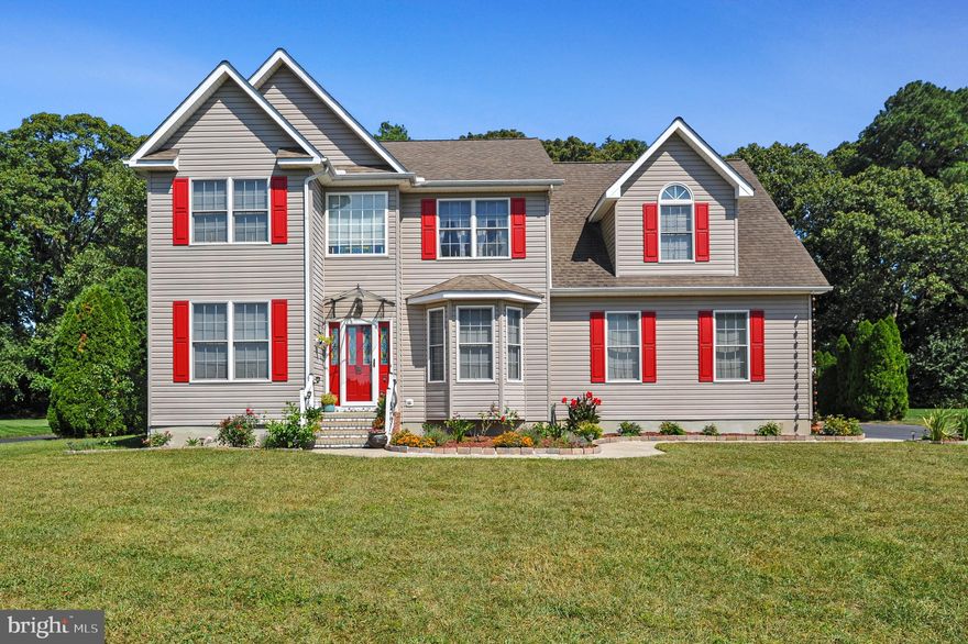 A truly custom home in the rarely available community of Hunters Ridge. This beautifully renovated 4-bedroom, 2.5-bath Colonial offers over 2600 sq ft of living space on a private half-acre lot backing to woods. Step into the natural light flowing in from the two-story foyer as you move through the main level comprised of a versatile sitting room...perfect as an office or flex space, spacious living area and a formal dining room nicely complimented by beautiful bay windows. 
The chef-designed gourmet kitchen is truly one of a kind, featuring imported Spanish cabinetry, custom butcher-block countertops, Italian tile accents, and warm designer lighting. The adjacent breakfast nook and family room with gas fireplace and custom transom windows overlook the serene backyard.
Upstairs includes three generously sized bedrooms, upper-level laundry, a uniquely renovated hall bath, and an oversized primary suite with vaulted ceilings, sitting area, dual closets, and a custom spa-like bath with European tile and glass vessel sinks.

Additional highlights include a full basement, a two car side-entry, oversized garage (with nearly brand new garage doors), expanded paved driveway, Trex decking, and of course a fire pit all neatly encompassed by nature while providing a full half acre of wooded privacy for the ultimate back yard oasis. Community has been recently converted to natural gas for maximum efficiency. A one-of-a-kind offering for those looking for something special—this one stands apart. Don't miss your opportunity to become part of this exclusive neighborhood and the chance to own something truly a cut above the rest.