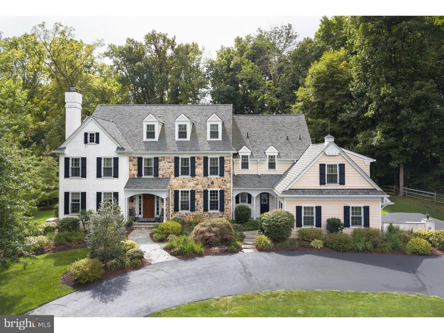 Exquisite and pristine 5-6 Bedroom 5 Full and 2 Half Bath Colonial situated on a 1.04 cul de sac lot in desirable Whitehorse neighborhood and surrounded by the rolling acres of the EA. This stunning home enjoys plenty of amenities coveted by the most discerning buyer, including gleaming hardwood floors, exquisite millwork, gourmet Kitchen, and generous Living, Dining, and Bedroom spaces. Enter this home to a grand Center Hall with formal Living Room with fireplace to the left and formal Dining Room with access to butler's pantry to the right. A bonus room towards the rear left of the main stair is perfect as a study, den, or guest bedroom with adjacent full bath. Enjoy a spectacular and spacious Kitchen with two center islands and high grade appliances including Wolf 6 burner range, Thermador microwave and wall oven, Subzero refrigerator and freezer, Fisher and Paykel dish drawer, and Bosch dishwasher. Ahead of the kitchen sits a cozy family room with coffered ceiling and fireplace, while a sunlit breakfast room sits adjacent and offers beautiful views of the rear yard. A mudroom off of the kitchen provides pantry storage, access to the attached 3 Car garage, and half bath.   Ascend the turned stair and through double doors enter the Master Bedroom suite with sitting room, tray ceiling, His and Her walk-in closets, and Master Bath with His and Her sink vanities,steam shower, Kohler jetted tub,and heated flooring. Four additional family or guest bedrooms can be found on the second level, two sharing a jack and Jill bathroom, two with en-suite bathrooms, as well as a laundry room and study area with built in desks. A finished third level offers additional family or storage space. Generous Lower Level is ideal for entertaining or recreation space and provides a half bath, closet perfect for storing wine, and an unfinished portion great for additional storage. Enjoy the tranquil and manicured rear yard from the home's large flagstone patio, with stone steps leading to a a pebbled sitting area, perfect for gathering around a fire pit with friends and family. Luxurious and meticulously cared for, this gorgeous home awaits its next owner.