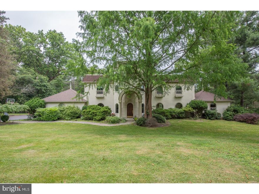 Spacious, 5 Bedroom, 4 Full Bathrooms, 1 Powder Room, 5096 Sq Ft, Stucco, one-of-a-kind home on a beautiful level,   acre lot and situated on one of the nicest streets in sought-after Penn Valley. This magnificent home has been completely renovated with gorgeous hardwood floors throughout, a brand new Kitchen, and all new marble Bathrooms. There is a gigantic Family Room with 4 skylights, a wet bar, gas fireplace, vaulted ceilings & sliders to a rear patio. Oversized, step-down Living Room with beautiful hardwood floors, crown molding, and a large gas fireplace. Brand new gourmet, chef's Kitchen with granite countertops and granite Breakfast Bar, stainless steel appliances, Butler's Pantry and a large Breakfast Room with sliders to a tranquil slate patio and a fabulous, private backyard. Huge center hall entranceway has large circular staircase leading to 2 hallways. Sunny, spacious Dining Room with hardwood floors. Beautiful Office/Bedroom with a stone gas fireplace, custom built-ins, high ceilings and a new, private, full bathroom. 2nd level has an enormous Primary Bedroom Suite with a sitting area, cathedral ceilings, hardwood floors, a brand new large Primary Bathroom with a double marble vanity, custom marble shower with glass enclosure and a luxurious soaking tub. Huge Dressing Room has custom cabinetry and 4 double closets. There are 3 additional spacious Bedrooms with large closets, hardwood floors and two additional full Bathrooms. Large 1st floor Laundry Room, 2 car garage. Sizeable Basement with plenty of storage. Walk to Welsh Valley Middle School, Minutes to 76 and Manayunk and close to Center City. Award-winning Lower Merion Schools.