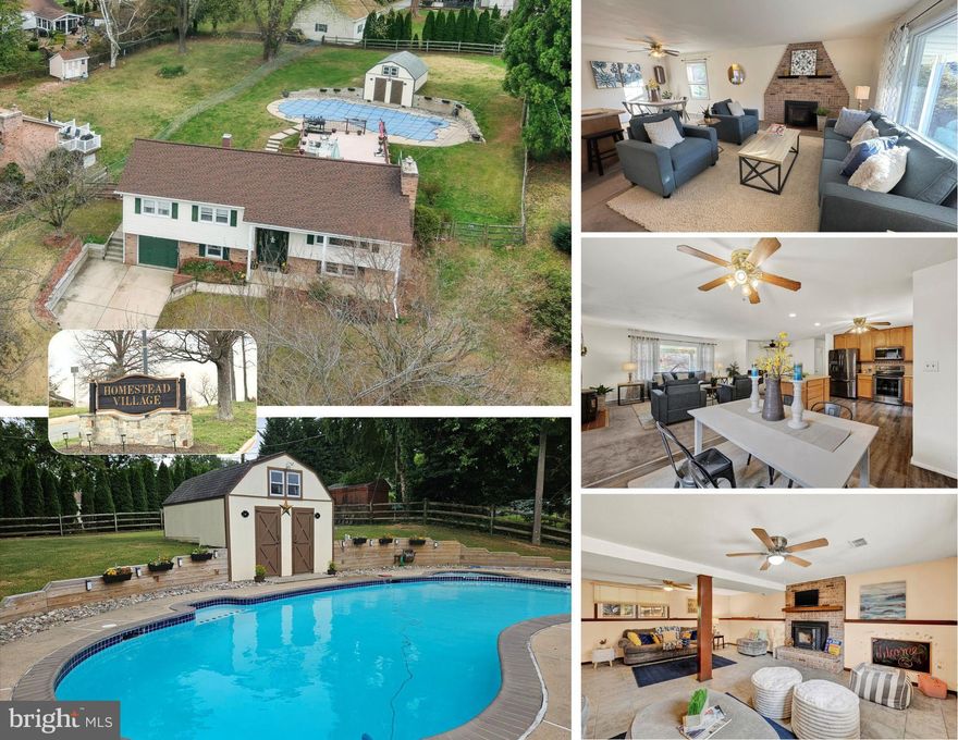 🏡 Welcome to 315 Linwood Avenue, Bel Air, MD
Open House: SUNDAY, April 6th, 1–3 PM

Dive into comfort and convenience at this spacious split-foyer located in the heart of Bel Air! 315 Linwood Avenue offers the perfect blend of function and fun, with an open-concept main level that’s ideal for everyday living and entertaining.

The kitchen, dining, and living areas are anchored by a large center island—perfect for casual meals, food prep, or gathering with friends. Natural light pours in through the picture window, and a cozy pellet stove adds warmth and charm to the living room. The main level also features three comfortable bedrooms, a full hall bath, plus a convenient half-bath off the primary bedroom.

Step out from the kitchen to the rear low maintenance deck, where you’ll overlook your very own in-ground Sylvan SALT WATER pool (renovated in 2014) and a spacious backyard built for summer enjoyment. The fully fenced yard extends beyond the pool and poolhouse/shed, offering a flat grassy space ideal for games, parties, or simply soaking up the sun. Under the deck, a paved patio provides great storage for off-season gear.

Downstairs, the lower level features a welcoming family room with a pellet stove—perfect for movie nights, game day, or quiet evenings at home. You'll also find a spacious utility/laundry room with plenty of storage and interior access to the one-car garage. With multiple living zones, this home offers flexibility and comfort for everyone.

📍All this just minutes from downtown Bel Air, local parks, shopping, dining, and commuter routes.

Key Updates: Electric dryer (2018), pellet stove (2007, maintenance due 2025), driveway expansion (1995), shutters & siding (1997), windows (2006), furnace (2017), A/C (2025), Water Heater 2015, there is a gas connection in the kitchen if you prefer a gas stove.
Pool Specs: SALT WATER, Renovated 2014 | Sylvan Free Form Model | 3’–8’ depth | 18’ x 34’ | 650 sq ft

🌞 Get ready to make a splash this summer—your backyard paradise awaits at 315 Linwood Avenue! (Note: Pool is not currently open)