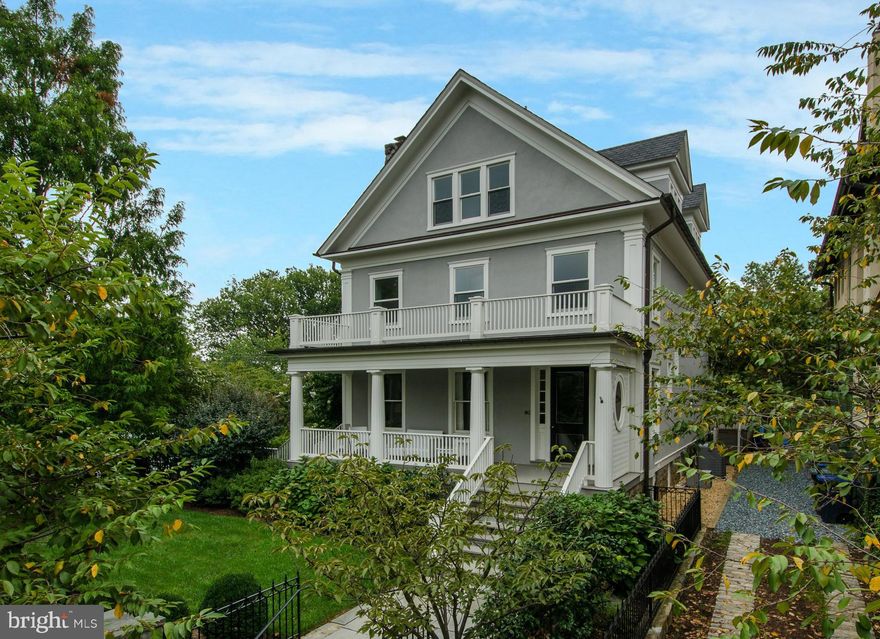 Fabulous renovation of an elegant & grand Cleveland Park home! Large sun-filled rooms with new chef's kitchen opening to the family room with access to a large terrace & garden. Wonderful MBR suite with luxurious master bath and large dressing room. 6BR, 4.5 BA, 2 car garage, Sonos sound system throughout, large LL with family room, laundry center, and wine cellar.