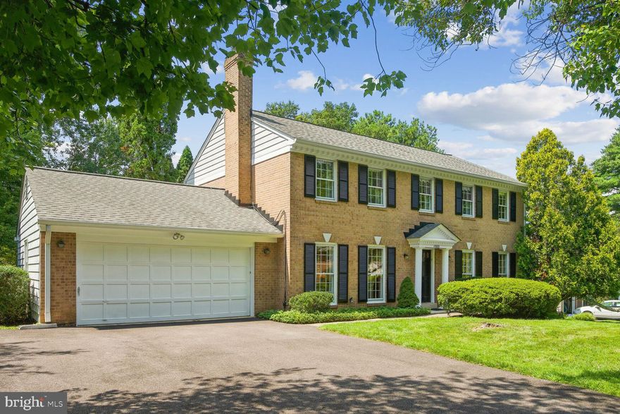 Welcome to desirable Flower Valley.  First time for sale in 54 years,  this classic center hall colonial  (Chelsea Model) offers an exceptional opportunity for you to create the perfect living space with 5 bedrooms on the upper level including a primary bedroom and en suite bath, 4 additional  bedrooms and a hall bath.  Removal of carpet revealed beautiful hardwood floors throughout the main and upper levels. The eat-in kitchen provides a breakfast area with a bay window overlooking the large, level backyard.   There is a  separate formal dining room that is ideal for hosting and entertaining guests. A separate formal light-filled living room provides additional entertaining space. Relax in the family room just off the kitchen with a gas fireplace and built-ins.  The laundry room with laundry sink is just off the kitchen and leads to the oversized 2-car garage.  The unfinished walk-out basement, with a full bathroom, a sunroom, and a walk-in cedar closet is ready for your finishing touches.  Please see additional disclosures regarding the basement. A total of over 3400 square feet on a 1/3 acre lot. Surrounding the property, you'll find a collection of mature plantings,  The roof  was replaced in 2016.  In close  proximity to Flower Valley Elementary School. The Flower Valley Bath and Racquet Club is also nearby providing access to lap lanes, swim and dive teams, tennis courts, pickleball, and various social events for members to enjoy. Flower Valley Park offers wooded trails, a playground, additional tennis courts, and a basketball court.  Professional floor plans and photos coming soon.  While in wonderful condition, this home conveys as-is. Open Sunday 1-3. Offers due by Monday August 14 at 12noon.