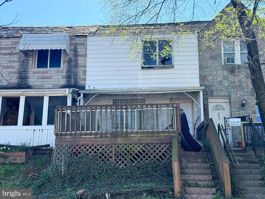 ONLINE REAL ESTATE AUCTION!! Bidding Opens  - Tuesday, May 5, 2026. Bidding Closes - Thursday, May 7, 2026 at 12:00 PM. List price is opening bid only. Two story townhome in the Brooklyn area of Baltimore City. Brooklyn has been changing rapidly with an increase in development over the last few years. Close to The Baltimore Peninsula and Anne Arundel County, the area is convenient to many employment centers and major highways. The house is ideal for investors who want to renovate and resell or use it as a rental.