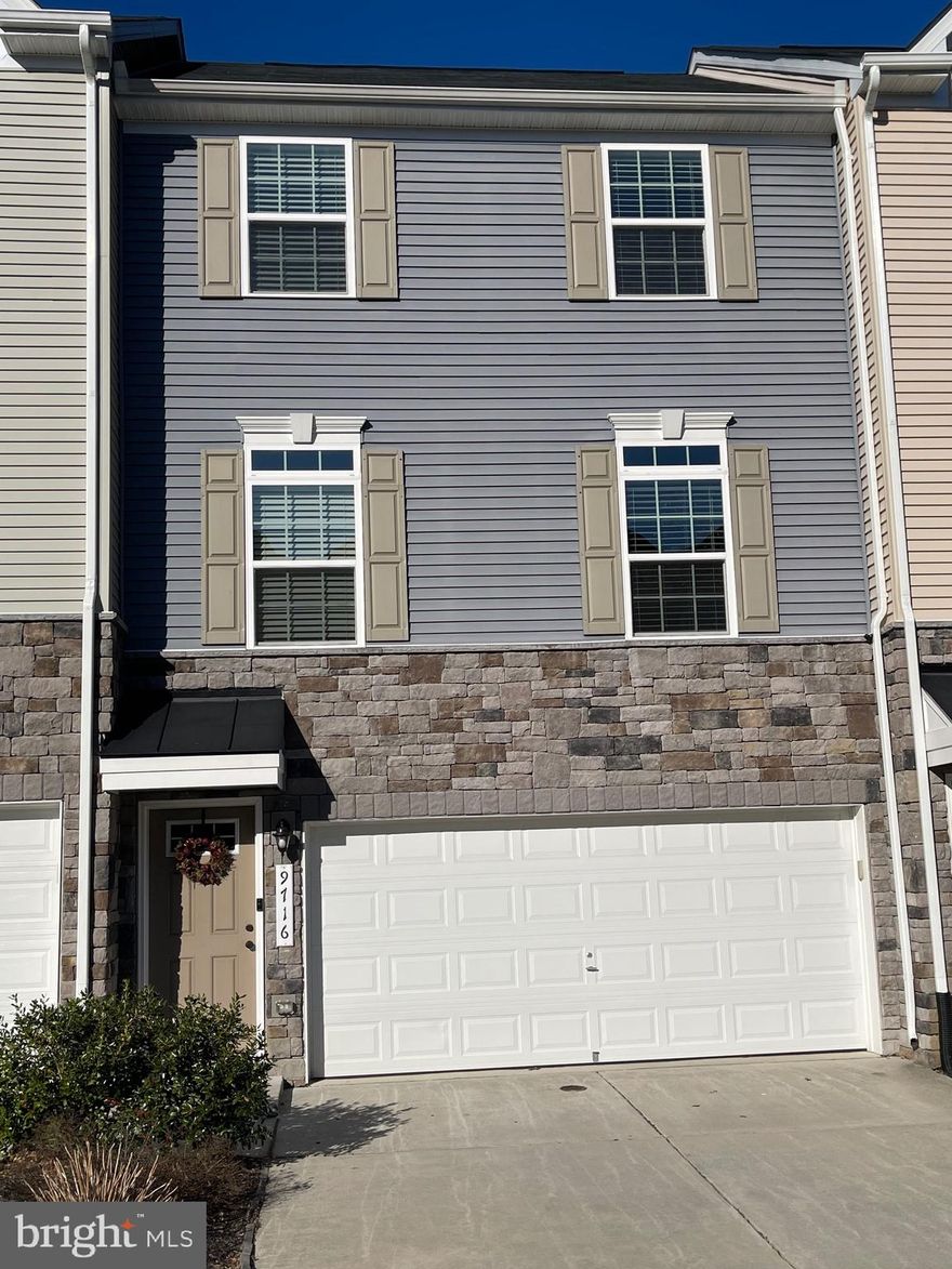 This Gorgeous home is Located just One Mile from the VRE! It Boasts 3 Finished Levels, 3 Bedrooms and 3 and 1/2 Baths. This interior Townhome unit is "Like New" and MOVE-IN READY! This home offers a Gourmet Kitchen with Stainless Steel Appliances, Granite Counters, Oversized Island and Luxury Flooring for Easy Care and Beauty. The Kitchen provides plenty of Table Space for all your Dining needs and an Open Floor Plan means the Living Room is adjacent to the Kitchen and Dining Area. A nicely decorated Powder Room completes the Main Level. The Upper Level has a Master Suite and a Luxurious Tiled Master Bath. A Full Hall Bath with Tub/Shower combination and Tile Floor and Tub Surround is located near the Two additional Bedrooms and in the basement. The Laundry Room is conveniently located on the Upper Level. Walk onto your Low Maintenance Composite Deck from the Main Level for hours of Outside Relaxing and Entertaining. The Townhome Backs to Trees and a Beautiful View for a Tranquil and Serene Setting. The Lower Level is Bright and Airy from the many Windows and Sliding Door with A Full Hall Bath with Tub/Shower combination and Tile Floor and Tub Surround. Entrance to the Two Car Garage is located on this Level. This home is Located minutes to shopping and restaurants such as Publix and Target and convenient to 95 as well as the Charm of Downtown Fredericksburg. Location, Convenience, Upgrades and Move-In Ready! WELCOME HOME!