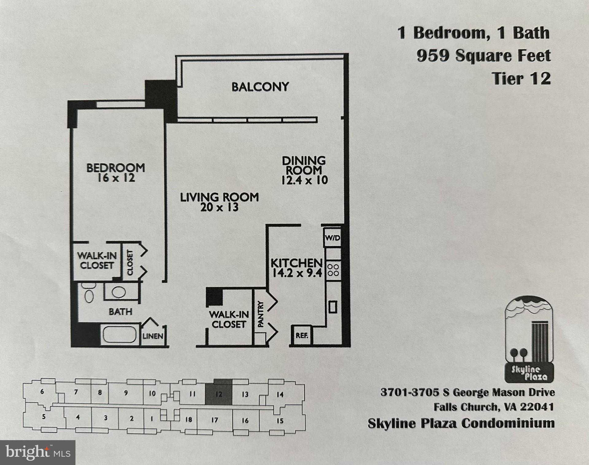 SKYLINE PLAZA - Residential