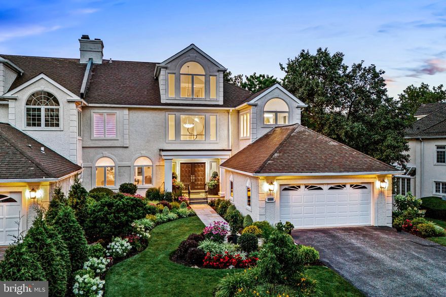 Look no further and move right into this completely updated, sun-filled, spacious residence, with a breathtaking open flow and soaring ceilings, in highly sought after Wrenfield. Located along Villanova's "Gold Coast" this sophisticated, modern residence is set on one of the nicest, private lots available in a rare, turn-key, gated and walkable community.  Features include soaring ceilings with freshly painted white interior decor throughout, stunning, refinished and new light maple floors on all 4 elevator-stop levels, new living room fireplace,  updated and completely refurbished white Kountry Kraft kitchen and baths with Viking double wall ovens, convection cooktop, dishwasher and new 48" SubZero refrigerator/freezer, new HVAC systems, lighting, sprinklers, upgraded electric and Wi-Fi, inviting primary suite with sitting room, luxurious bath and walk-in dressing rooms close to the elevator, two additional second floor bedrooms or offices with an additional full bathroom, newly finished 4th/ 5th bedroom level, fabulous walk-out lower level exterior patio, spacious guest/ in-law suite including living area with wood-burning fireplace and wet-bar and completely re-designed and professionally installed landscaping and gardens by NatureScapes. No stone has been left unturned with this residence that has been thoughtfully reimagined by its current owners in the past 3 years! All rooms are graciously proportioned and designed to bring in the exterior light and incredible views at every turn, with both the lower level and first floor kitchen and family rooms opening up to their own expansive rear decks and patios, offering  endless vistas of the beautiful surrounds.   Perfect for comfortable, worry-free everyday living and effortless entertaining. This HOA provides unparalleled services including 24 hour secured gate entry, landscaping, exterior building maintenance, snow and trash removal, insurance and capital reserves. Convenient to renowned Lower Merion and private educational facilities and Universities, countless recreational opportunities, clubs, golf courses, world class dining and shopping, all forms of transportation and more.