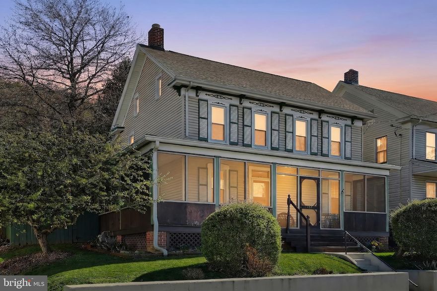 Welcome home to this beautifully maintained 3-bedroom, 1.5-bath gem in Windsor, PA! Offering 1,576 square feet of comfortable living space, this charming property blends classic character with thoughtful updates throughout.

Step inside to find a meticulously cared-for interior featuring an updated kitchen with modern finishes, ample cabinet space, and a functional layout perfect for everyday living or entertaining. The home flows effortlessly into inviting living areas filled with natural light, creating a warm and welcoming atmosphere. The finished attic provides a bonus room or extra bedroom.

Outside, enjoy a fully fenced yard—ideal for pets, play, or relaxing evenings—along with the convenience of off-street parking. Or sit out front in the screened-in wrap-around porch.  Every detail of this home reflects pride of ownership, making it truly move-in ready.