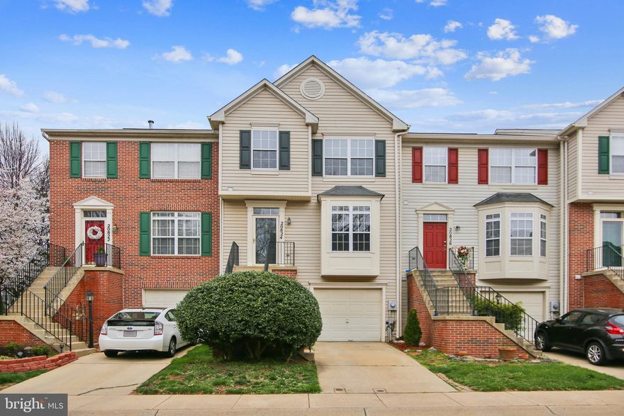 Beautiful 3 bedroom 2 full and 2 half bath garage townhome in Cloverleaf!  Main level features brand new laminate flooring in LR and DR.    Large deck off of center island kitchen with breakfast area.  Upstairs the primary bedroom has cathedral ceilings with 2 skylights with shades - so you get to enjoy the natural light - at night, pull the shades over the skylights so you don't wake up at the crack of dawn!  There is also a walk-in closet with organizers and an ensuite bath with double vanity and shower with ceramic surround.  2 more good-sized bedrooms and a 2nd full bath, complete the upper level.    All of the carpeting is brand new! The walkout lower level features a huge recreation/family room with gas fireplace, new laminate floor, recessed lighting,  half bath, utility, laundry and storage area as well as the entry to the garage.