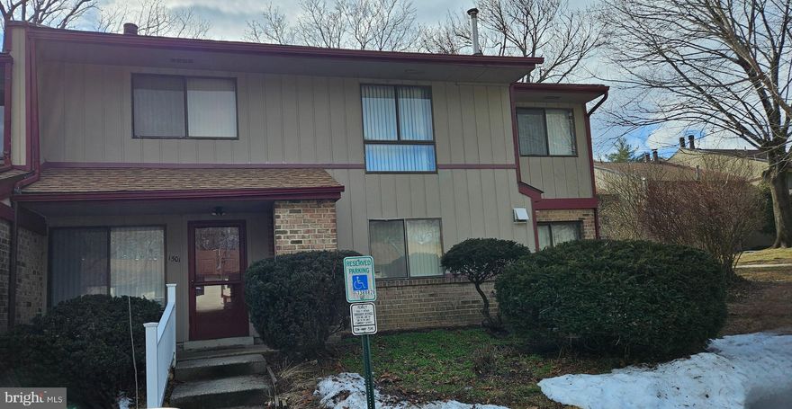 This is your chance to own a Spacious 3 bedroom 2.5 bath end-unit condo in Timber Creek. This lovingly cared for 2 story townhome features a large Living Room, ample Dining area, good-sized Kitchen, Den with walk-in closet and 1/2 bath on the 1st floor. The Entry way features a coat closet, there is a utility closet off of the kitchen and the stackable washer and dryer are located in the kitchen. The 2nd floor features a nice sized Master Bedroom with ensuite bath and 2 walk-in closets, a nice sized 2nd Bedroom with double closet and a 3rd bedroom with double closet, another Full Bath and a hallway linen closet. The A/C is newer(2018/19). The Community  offers a Pool & Playground. Conveniently located near public transportation and easy access to Philadelphia, Atlantic City and the Jersey Shore. There is a lot of potential here, update to your tastes and bring out it's true beauty. Seller prefers an as-is sale.