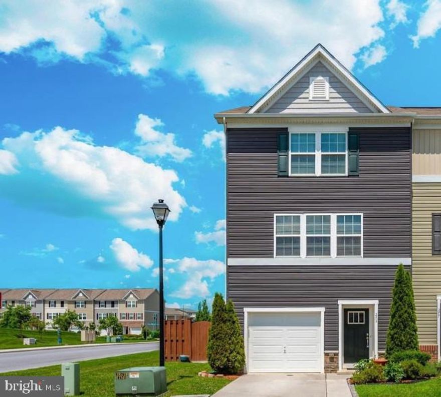 End unit - Modern 3-Level Townhome in Spring Mills Prime Location Near I-81
This spacious townhome is ideally situated in the sought-after Spring Mills community, offering easy access to I-81 for quick commutes to Maryland and Virginia.
- Entry Level: Convenient main entrance leads to a fully finished lower level complete with a full bath.
- Outdoor Living: A fenced backyard provides a perfect space for entertaining whether it's weekend gatherings or playtime with pets and a finished patio is an added advantage.
- Upper Levels: The two upper floors feature an open-concept layout, showcasing premium upgrades including countertops, cabinetry, flooring, and more. Enjoy outdoor relaxation on the deck just off the second level.
- Owner's Suite: Spacious primary bedroom featuring a private full bath for ultimate comfort and privacy.
- Children's Bedrooms: Two well-sized bedrooms ideal for kids, located near the guest full bath for convenience.
- Laundry Room: Centrally located for easy access from all bedrooms, adding everyday practicality.
- Ready to Go: This move-in ready rental is a perfect blend of style, comfort, and location.

Owner pays the HOA Fee Only. Renter pays all Utilities they have used.