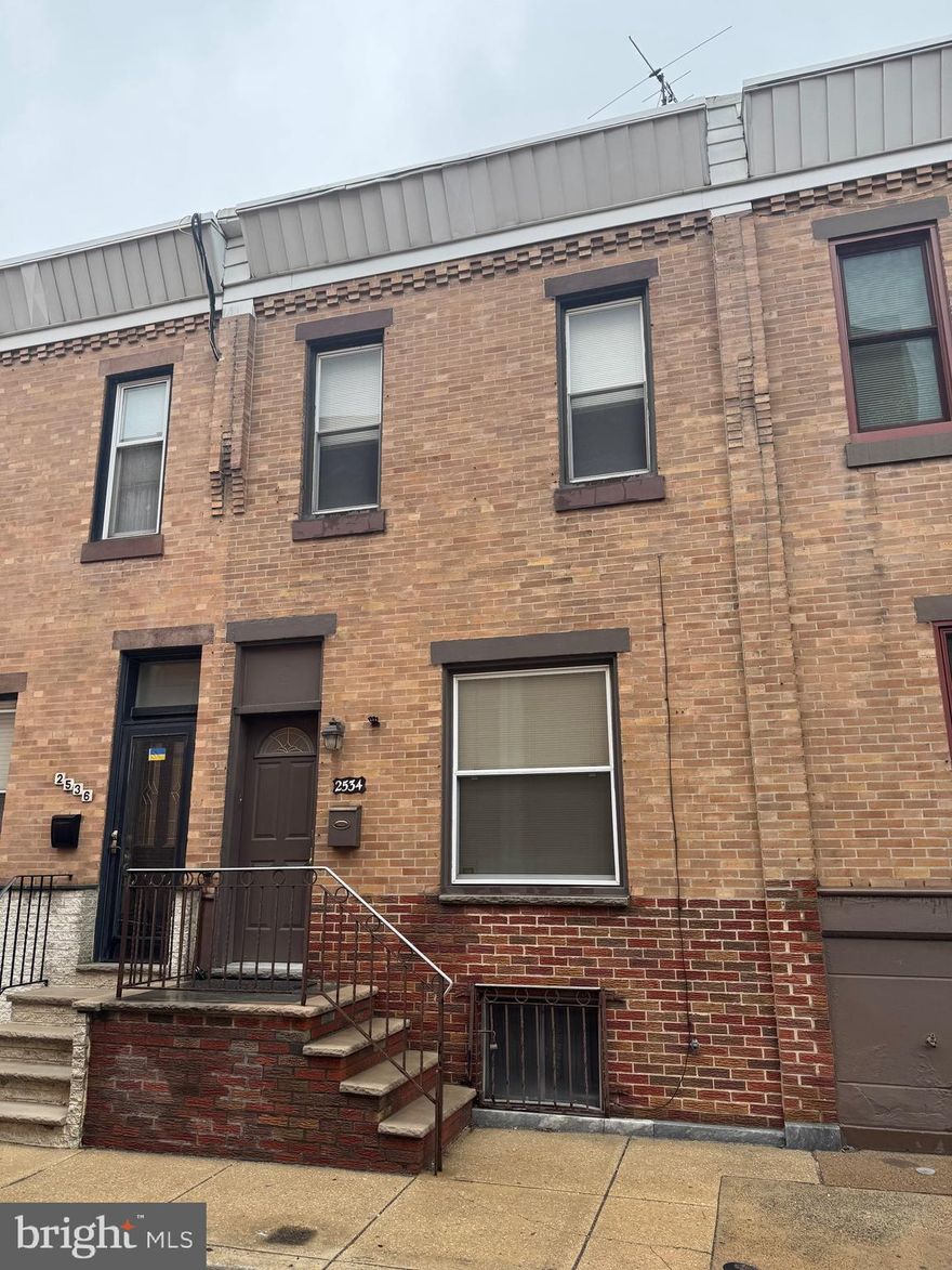 Welcome to 2534 S Bancroft Street! This is a perfect opportunity to own this charming 2-story home in South Philadelphia. As you enter the home, you will notice the big extended kitchen giving you more space for cooking and dining. Off the kitchen, is the the convenient first floor half bathroom. The second floor features a full bath and 3 bedrooms with big closet space and ceiling fans. This home also features a new roof (2024) and large basement. This home blends comfort and convenience for anyone looking to enjoy city living. Don't miss your chance to own this South Philadelphia home.