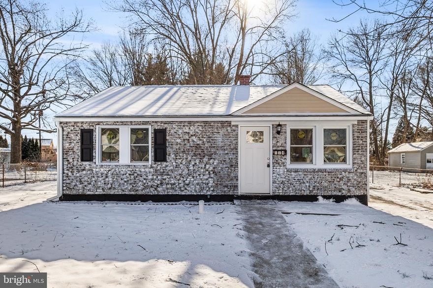 Start the year right with this beautifully renovated ranch-style home located in Elkton Heights. This 2-bedroom, 1-bath home is move-in ready and offers a turnkey opportunity with excellent income potential.

Recent upgrades include new windows, roof, siding, luxury vinyl plank flooring, stainless steel appliances, mini-split systems, a new 200-amp electrical panel, and an InstaHot water heater. All renovations were completed with permits through the town, providing added peace of mind and long-term value.

The home sits on a spacious lot and features an extended driveway with parking for multiple vehicles plus an oversized detached garage, offering flexibility for storage, hobbies, or workspace. Enjoy a prime location with convenient access to I-95, the Delaware state line, Gilpin Manor Elementary, and everyday shopping and amenities.

Whether you’re looking for a place to call home or expanding your real estate portfolio, this property truly checks all the boxes. Schedule your private showing today.