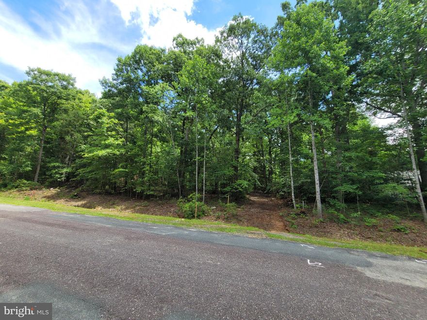 PRICE REDUCED!  This lot is close to ready for your dream home.  Very nice wooded lot, driveway is cut in and the house site has been cleared.  Easy to show as the property lines and drainfield area is marked.  House site is tucked amongst the trees for privacy.  The community offers Comcast and multiple common areas with boat launch, picnic areas, tennis courts and basketball courts.  Boat slips are available to lease for an additional fee.  Located close to The Cove, Hunters Landing and just a short distance to the Food Lion shopping center.