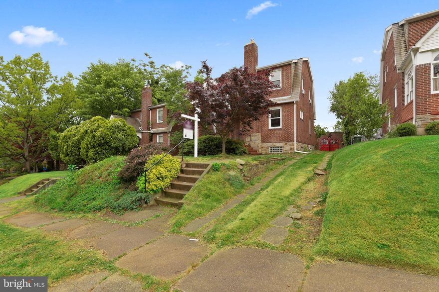What a great opportunity  to get into this neighborhood. Check out this  brick colonial w/ detached garage. Traditional Baltimore home with a  large deck & fenced-in backyard. Being your ideas and with some TLC, get this awesome house turned into the perfect home. The boiler was replaced in 2019.