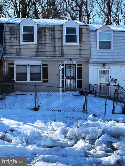 7509 ALLENDALE DRIVE LANDOVER MD 20785