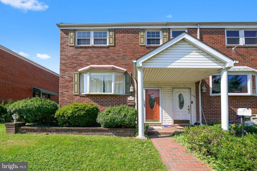 Welcome home! 1111 Regina Dr offers 3 bedrooms with 1 Full Bath and 2 half baths. Come and put your personal touches on this house to make it your next home. This end unit has a wonderful covered back deck to enjoy your morning coffee or weekend family gatherings. Fully fenced back yard includes a nice shed to store your lawn mower and tools. Covered driveway out back perfect for coming home any hour of the day! Fully finished basement with brand new washer and dryer! Minutes from UMBC and conveniently located right off 695.  This home is perfect for a first time buyer or could also make a great addition to a rental portfolio!  Schedule your appointment today!  This move- in ready home will not last long!