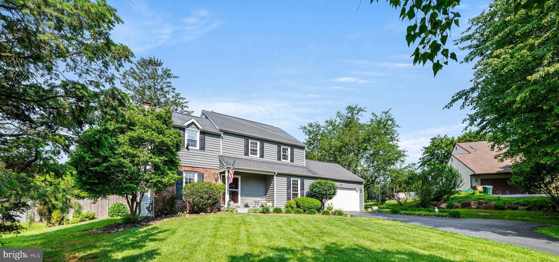 Location, convenience, charm, and price spells opportunity!!
This charming and well maintained single family 2 story colonial home exudes seller PRIDE OF OWNERSHIP.
The best kind for your new home. You may have choices, but choosing one that obviously had so much care is the best! Be sure to check the list of improvements through the years that the Seller has prepared for you, all included in their disclosure.
To name a few the following were completed:
Tankless water heater, central heating and air conditioning system, new roof, new flooring throughout, painting, basement floor and painting, master bath vanity, doors throughout house.
If you want to live in a quiet community on a cul-de-sac circle in the heart of West Goshen, look no further.
What is it that meets your wishes??
A private backyard with sunsets, a 1st floor office/study, even bedroom (if needed) for your work from home needs, a finished lower level perfect for workouts, a play room, media room, and a kitchen with a built in table, formal dining room, spacious great room and 3 bedrooms upstairs that are roomy and fresh.
You will love this location. A neighborhood circle where children can ride bikes and even play in the street, or the fenced yard for kids or pets, if that's better... A short drive to the 202 highway, 20 minutes to either Wilmington DE or King of Prussia for shopping and life activities. Proximily to West Chester borough with shoppes and restaurants, only 45 minutes from Phila and the airport
Note, the fencing does not outline the entire property, additional lot to the right of the fence, also note, the awning is not on the patio but getting one will give you an additional room for entertaining or relaxing.
West Goshen is known for its low taxes and one of the best townships to live in for over 10 consecutive years in Money Magazine review.