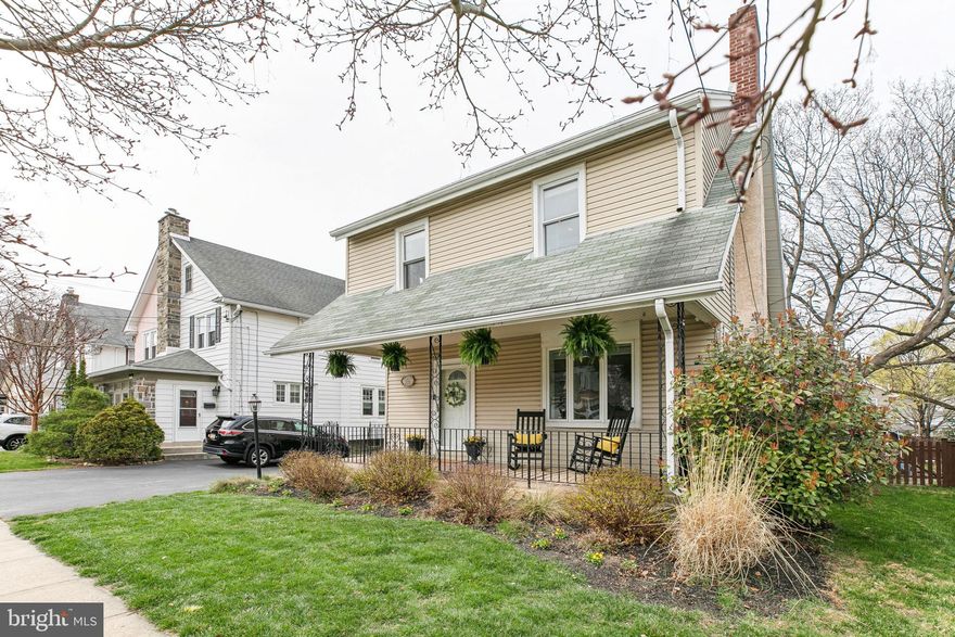 A true gem in Haverford Township! Welcome to 320 Kathmere Road, freshly painted and landscaped, a traditional 4 bed, 1.5 bath home with over 2,200 sqft of living space. Conveniently located in the heart of the highly sought after “Brookline” neighborhood. Greeted by a large covered front porch, step inside to a formal living room filled with natural light, oak hardwood floors, recessed lighting, custom plantation shutters and stone fireplace with gas insert. Flowing into the modern and updated kitchen, surrounded by high end cherry cabinets with endless storage, granite countertops, bar seating, stainless steel appliances and space for a full dining room table and chairs. Through two glass French doors is the family room, a custom addition with vaulted ceilings, plantation shutters, tons of windows, natural light and access to the newer raised trex deck and stunning backyard! The second floor offers 3 well-proportioned bedrooms with large closets, a full bath with tub shower and everyone’s favorite, full sized “upstairs laundry” with additional storage space! The third floor is currently being used as the primary bedroom. This flex space offers so much with the potential for a bedroom, office, playroom, storage or whatever your heart desires! Downstairs is a fully finished basement with half bath, wall to wall carpeting, utility closet with new boiler and new water heater, this home truly has it all. Outside is a fully fenced-in large backyard, newer raised trex deck with storage below, garage and expanded driveway for extra parking. Other highlights include a new mini split system offering central air and heat pump option, custom window treatments, professional landscaping, new electric panel, and new sewage pump for basement bathroom. This property has been so well maintained by its current ownership, one you’ll be very proud to call your own. Take advantage of this amazing Havertown location and walk to Chatham Elementary, Brookline Boulevard, The Grange Estate mansion, walking trails, parks, playground, public transportation and all that Haverford Township has to give. This is truly a rare find! Make your appointment today before it’s too late!