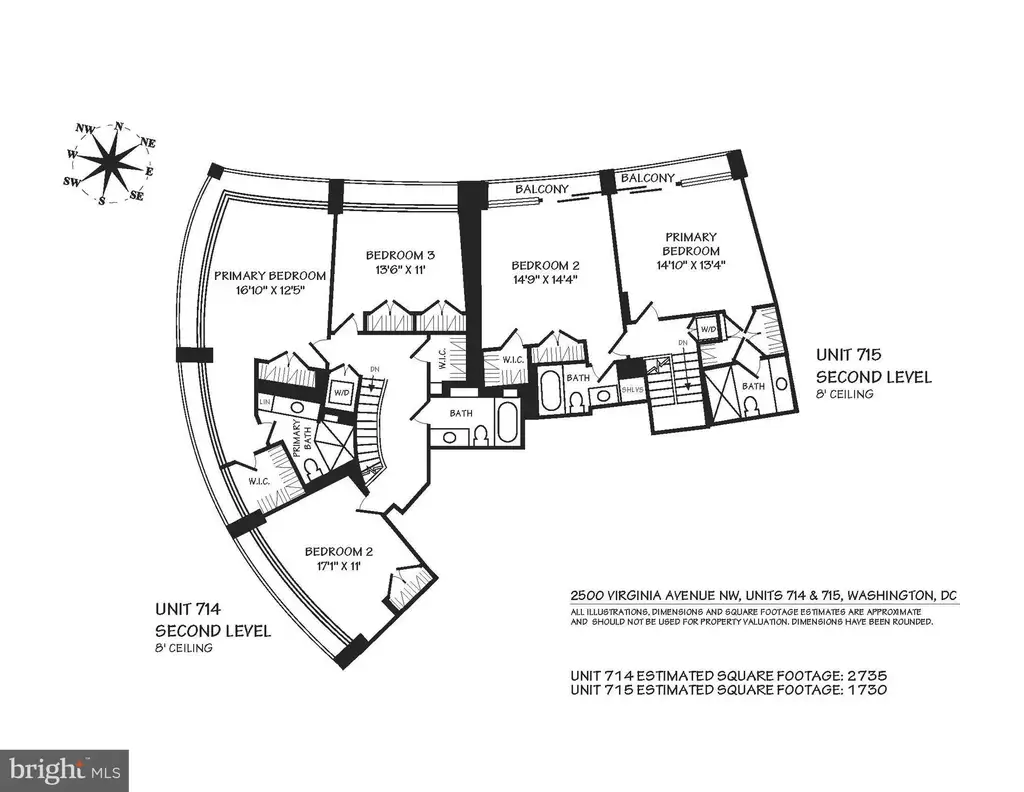 2500 Virginia Ave NW Unit 714/715-S, Washington, DC 20037