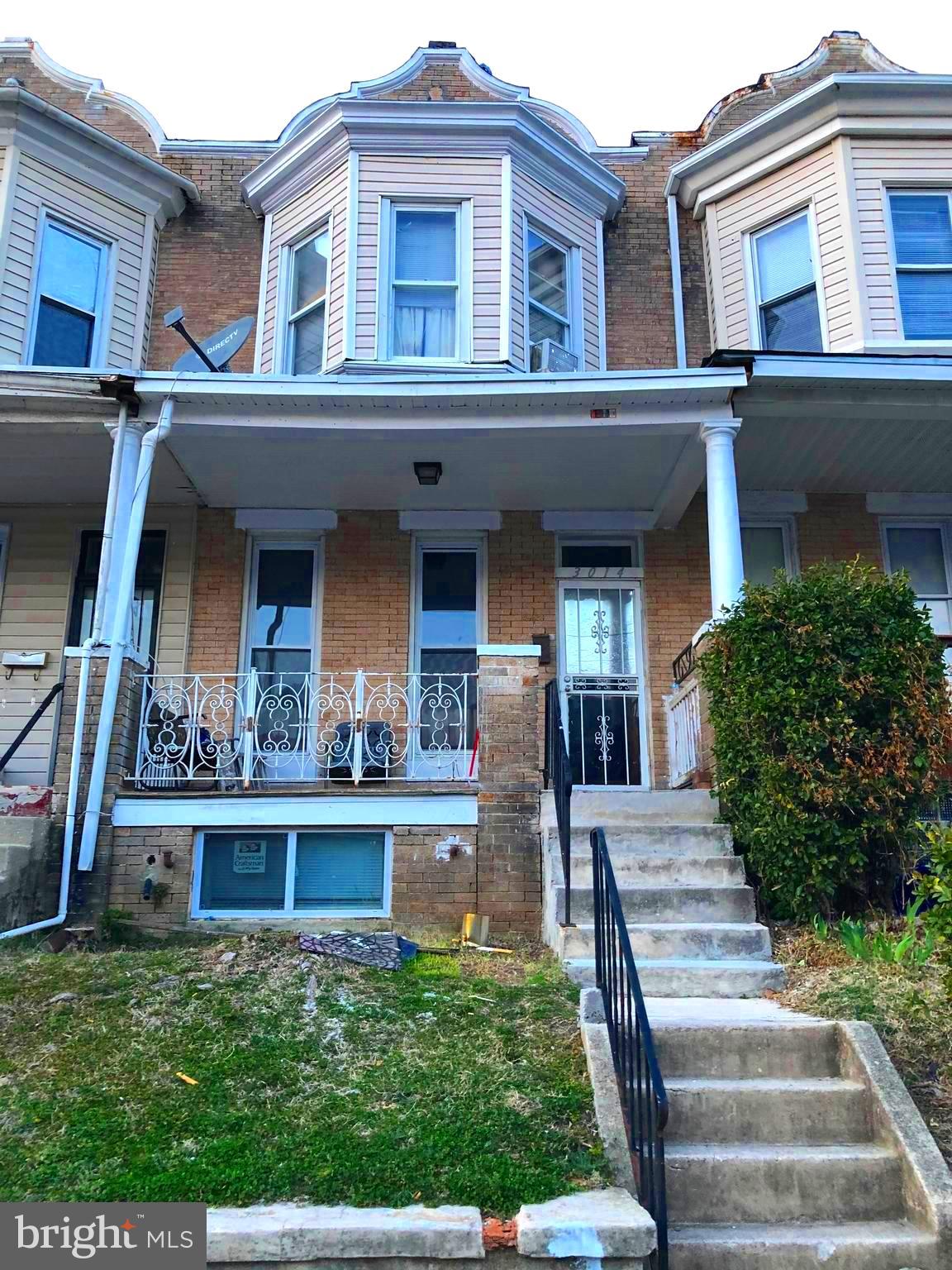 Endless Potential in Rosemont! Spacious Baltimore City Townhome – Over 1,400 Sq Ft!! Welcome to 3014 BRIGHTON STREET in the quiet, established Rosemont neighborhood of Baltimore City! Built in the early 1900s, this solid-brick townhome offers the perfect canvas for a simple renovation project. Featuring 3 generous bedrooms, 1.5 baths, and plenty of original character, this home is priced to sell and ready for a transformation! Step inside to discover a bright and spacious main level with separate living and dining areas, highlighted by wood flooring and high ceilings that give the space timeless charm. The kitchen offers ample wood cabinetry and room to reimagine your culinary dreams. Just off the rear of the home, enjoy a large fenced-in patio—ideal for relaxing, grilling, or entertaining with privacy. Upstairs, you’ll find three nicely sized bedrooms, all in need of some TLC but filled with potential. The recently renovated full bathroom features ceramic tile floors and walls, a new vanity with wood cabinetry, and updated fixtures—giving you a head start on your updates! Only minutes from Ascension St. Agnes Hospital, Coppin State University, Gwynn Falls Park, and an easy commute to Downtown Baltimore, I-95, and I-695. Nearby you'll also find convenient shopping, dining, and public transportation. Sold As-Is—the seller will make no repairs—but the structure is strong and the bones are there! With the right vision and some elbow grease, this could be your dream home or next investment gem!! Affordable price point + instant equity potential = smart buy!!! Bring your ideas and your contractor, and turn this diamond in the rough into something truly special. Don't wait, schedule your Tour—opportunities like this don’t last long!