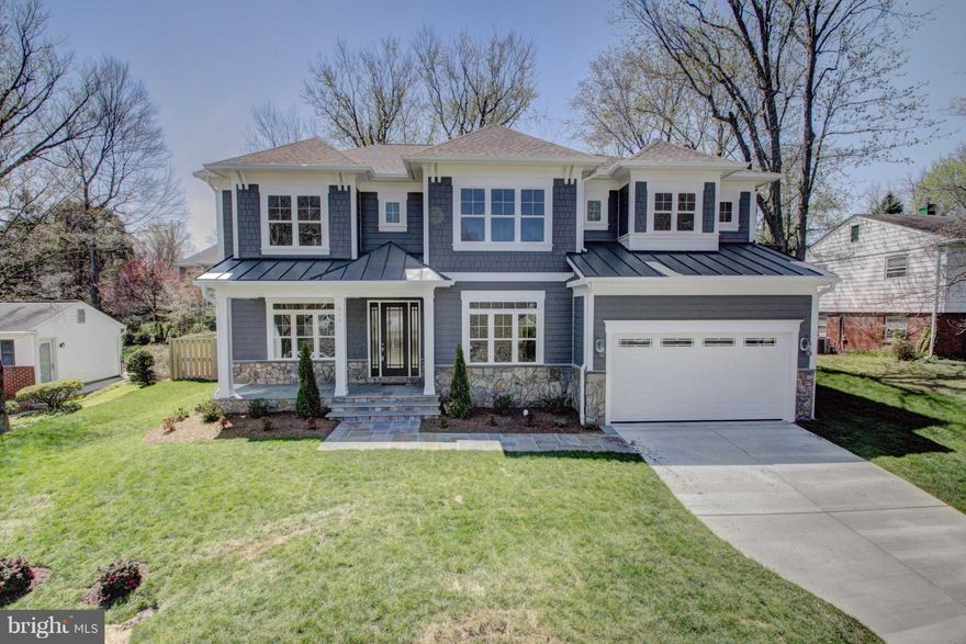 Gorgeous new build by SS Custom Homes. Over 5000sqft with 5BR/6BA, hardwood floors, and architectural details. HardiePlank and stone exterior. Top quality design and finishes. Excellent schools, close to Vienna Metro & downtown Vienna. Pre-wired for surround sound speakers, security system, Jenn Air appliances and much more.