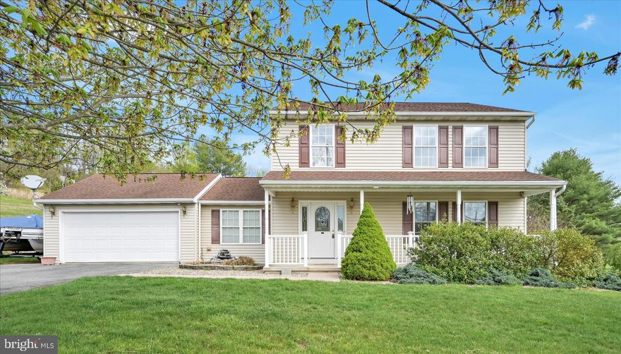 Welcome to the Lake!  Only a few 100 yards away is "Dock F" where you can check on your boat or just check on the Lake!  This Colonial Home with  three (3) bedrooms, two (2) and a half baths is in very good condition and ready for you.  The flow of the home is great, with the entrance leading down the hallway to the kitchen with plenty of counter space and cabinetry.  The Dining Room is bright and large for family gatherings and/or entertaining.   The Living has a propane fireplace  for quiet get togethers in these very frigid weather conditions.  The Family Room is being used as a Home Office with walls of book shelves and french doors leading to the covered large patio for more enjoyable gatherings and views of the expansive property.  The second floor has three (3) large bedrooms with the Owner's bedroom at  the end of the hallway with a large on-suite bathroom.  The basement is ready for you to add your own touches.  With plenty of storage in a separate space.   The driveway if expanded to the side of the garage for extra parking  for possibly a boat.  Also, the driveway can fit up to six (6) vehicles.  Also included is an electric generator, radon system, new water heater, water filtering system with reverse osmosis system and rain spouts underground carrying water away from the home (please refer to the attached Features and Improvements) for additional improvements.   BTW:  This home is a "smoke-free" home.  Come to the Lake and see this beautiful home for yourself.  The Owners are offering a Home Warranty for a year after settlement.  Lake Wynonah is a gated community, featuring two (2) gorgeous, pristine,  freshwater lakes.  Amenities include: gathering room/library, lodge w/dining and bar, social clubs, boating, fishing, wakeboarding, waterskiing, tubing, paddle boarding, tennis, pickleball, several parks/pavilion, basketball courts, horseshoe pits, two (2) pools, beautiful docks, hiking, natural wildlife and  marina. Groups and events include: Active Civic Association, Dances/Concerts, Book Group, Pinochle Group, Volunteer Programs, Fish & Boat Group. Located less than an hour from Allentown, Harrisburg, Hershey and Reading and about one and a half hours to Philadelphia.