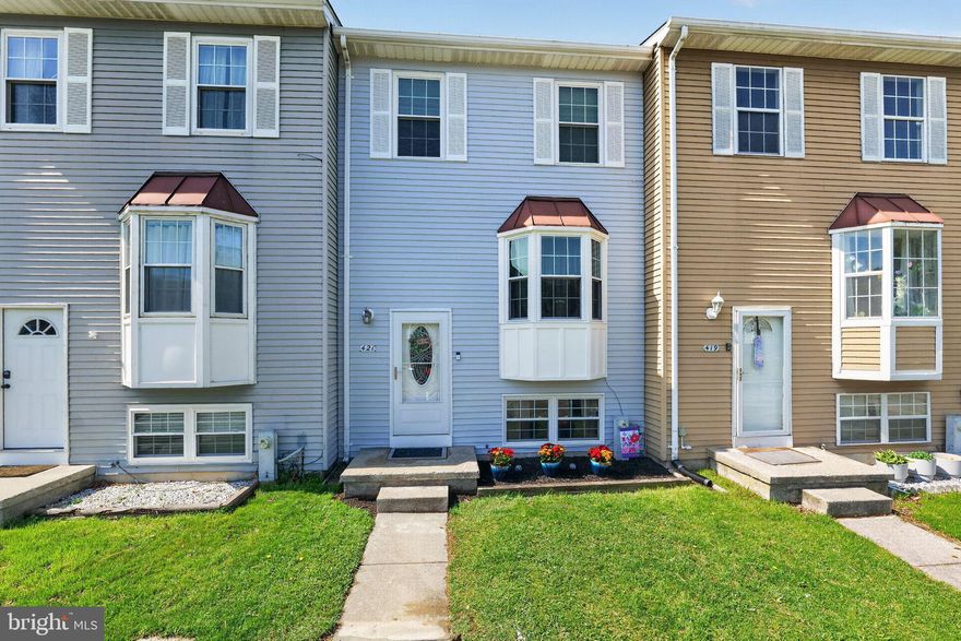 Welcome to 421 Kosoak Rd in the desirable Carroll Crest community of Bowley’s Quarters — where comfort, convenience, and coastal charm come together! This well-maintained 3-bedroom, 1-bath townhome is move-in ready living with room to grow.  Step inside to find a home that has been lovingly cared for, offering a warm and inviting atmosphere throughout. Out back, you’ll fall in love with the spacious deck—perfect for entertaining or relaxing—complete with an electric awning so you can enjoy sunny days in comfort. The back yard also includes a handy shed for extra storage. The unfinished basement provides incredible potential, featuring a rough-in for a future bathroom and a sliding glass door leading directly to the backyard—ideal for creating additional living space, a guest suite, or a recreation area.  Located in the heart of Bowley’s Quarters, you’re just minutes from the water, marinas, waterfront dining, and outdoor recreation. Enjoy nearby favorites like Rocky Point Park and Beach for scenic views and beach days, or dine along the water at Sunset Cove. With easy access to shopping, dining, and commuter routes, this location offers both relaxation and convenience. Whether you’re a first-time buyer, downsizing, or looking for a smart investment, this home is full of opportunity in a fantastic waterfront-oriented community. Don’t miss your chance to make it yours!