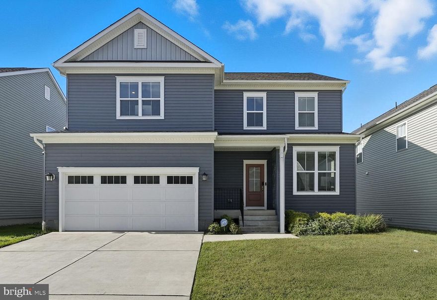 Withdrawn with Listing Agreement still in place.  Will relist in Spring 2026.
Welcome to this beautifully, nearly new (2022) Beazer home located in the charming Magnolia Creek neighborhood. Offering a flexible and thoughtfully designed floor plan, this home is filled with modern features and upscale finishes that combine comfort and style.

The whole home showcases LVP flooring throughout, creating a cohesive and stylish foundation. The stunning contemporary kitchen is a true centerpiece, featuring custom oversized dual-toned cabinetry, sleek quartz countertops, a large quartz island with a breakfast bar, a custom tile backsplash, and high-end KitchenAid stainless steel appliances. The sunny dining room flows seamlessly into a spacious living room highlighted by a cozy gas fireplace—perfect for relaxing or entertaining guests. Just off the foyer, a private flex space with French doors offers the ideal setup for a home office, study, or additional lounge area.

Upstairs, you'll find four generously sized bedrooms and two full bathrooms, along with a conveniently located laundry room including additional storage, making everyday chores a breeze. The primary suite is a luxurious retreat, a walk-in closet and a spa-like en-suite bath with a walk-in shower, soaking tub, and dual vanities.

The fully finished lower level offers even more living space with high ceilings, an additional bedroom, a full bathroom, and plenty of storage.

Enjoy your morning coffee or unwind in the evening on the Trex, rear deck, perfectly suited for entertaining family and friends. 

The home also includes a two-car garage  with dedicated circuit for a car charger, a water softener system, Solar Panels (owned outright) and a tankless hot water heater that ensures endless hot water for you and your guests.  

Ideally located near major commuter routes, BWI Airport, the MARC Train, Fort Meade, and an array of shopping and recreation options, this home offers both convenience and community. Residents of Magnolia Creek also enjoy access to neighborhood amenities including a playground and picnic area.

This exceptional home is move-in ready and waiting for you to make it your own.