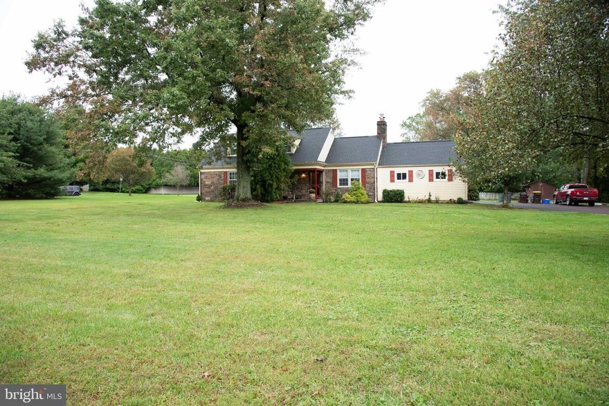 BACK ON THE MARKET IN TIME FOR THE NEW SWIM SEASON!!  **Use 695 W Walnut St, North Wales for GPS, Corner of Old Church Rd and North Wales Rd.**. Welcome home! Beautiful 3.5 - 4 bedroom / 2 bath home in wonderful North Wales.  Set back off the road on a corner lot. This home boasts a welcoming LR w/insert fireplace to keep you warm on those chilly days, DR, E/I Kitchen with glass/tile backsplash, hard wood floors throughout.  Main bedroom on 1st floor with full bath, 2 add't bedrooms, Office /nursery on 2nd floor with full bath. 2 car garage with basement.  BACKYARD OASIS!  Gorgeous 20 x 40 inground pool, gazebo, new fencing/4 gates, so much space! Oil boiler brand new 2023, New A/C (top of the line Lennox) 2019, roof 2021, garage door opener, 3 separate temperature thermostats, attic crawl space, water softener system, new garage windows. Beautiful neighborhood, beautiful home, just waiting for you to make your memories here!  Come take a look