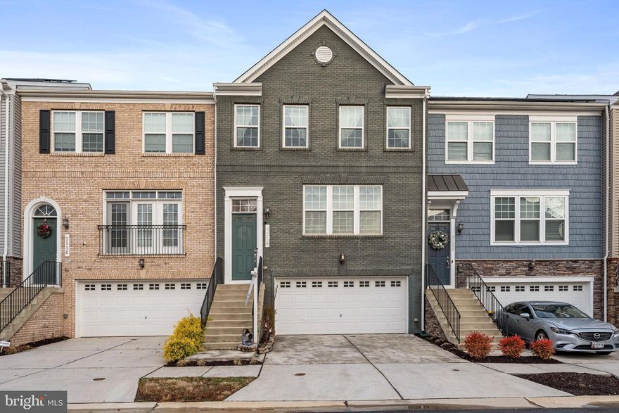 Come see this rare Listing that is now available in the Metro Pointe neighborhood. Only 6 have been listed since July of 2022 (average 2/year). This is the FULL-sized Townhome. The other listings in Metro Pointe are mostly the 2-over-2 style Townhomes which come with a condo fee on top of the hoa fee. 
THIS beautiful Townhome only has the low HOA fee! 

LOCATION is perfect if you use the METRO. Landover Metro Station is literally a 10-minute walk (3 minute drive). Very accessible to Route 50 and 95/495. 
PARKING accomodates 4 cars. 2 in the Garage and 2 in the driveway. Additional parking spaces in the neighborhood if needed. The Garage is large and will fit most vehicles, and has additional Storage space.

This home was built only 6 years ago. It's open floor plan delivers maximum sunshine (see Floor Plans in photos provided). This home sits near the end of a dead-end street, thus it is a very PRIVATE setting. No cut-through traffic. The backyard and DECK are unique and enjoy a more Private setting than most of the neighborhood. It backs up to GRASS and a tree-line. Most of the other homes back up to more homes. It is a great place to cook-out and enjoy the outdoors.

The open floor plan creates an effortless flow between the Living Room, Kitchen, and Dining Room areas. Perfect for entertaining family and friends. The Kitchen has Granite countertops, top of the line stainless-steel appliances, and tons of Cabinet space. You will appreciate this Kitchen if you love to cook.

Roomy finished walk-out Basement with full sized windows for maximum daylight. Direct access to 2-CAR Garage is a lifesaver during storms and winter weather. There is pre-installed plumbing that exists in the basement making it easy should you decide to ADD a Bathroom.

The Primary Bedroom is spacious with a full sized WALK IN Closet. There is access into the Attic which provides additional Storage space. The Bathroom has 2 sinks, a walk-in Shower and a separate private toilet area.

The 2 additional Bedrooms also get max SUNSHINE and are perfect for your family, guests, nursery, or potential home Office. The LAUNDRY is located on the Top Floor hallway for super convenience. Energy Star Washer and Dryer.