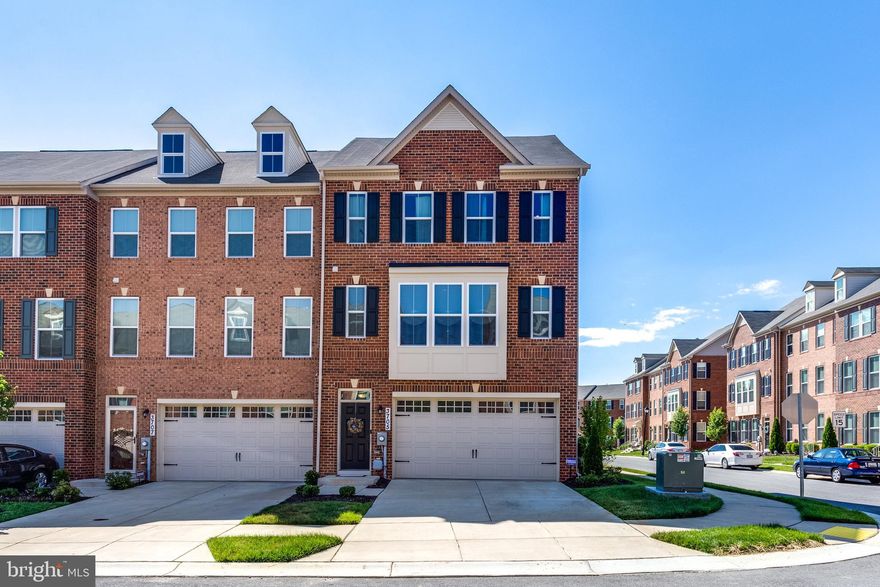 Gorgeous townhome in Westchester Square, a luxury resort-style community with spacious single-family-sized townhomes and no lawn maintenance! 4 Bedrooms, 3.5 Bathrooms, 2 car garage with 2,840 square feet living space. Gourmet kitchen features stainless appliances, gas cooktop, double oven, large center island, granite countertops, pendant lights and breakfast room. Open floor plan, recreation room, custom designed walk-in closet, built in office with computer desk. Deck and private roof top deck is perfect for cook outs, relaxing and entertaining. Just 2 years young and loaded with upgrades! Westchester Square is within walking distance to the shopping, restaurants and entertainment. Conveniently located to Joint Base Andrews, Pentagon, Bolling, MD-5, I-495 Beltway, Washington, DC, Virginia, commuter bus lots and Branch Avenue metro station. Move in ready! Note: 2 year lease preferred.