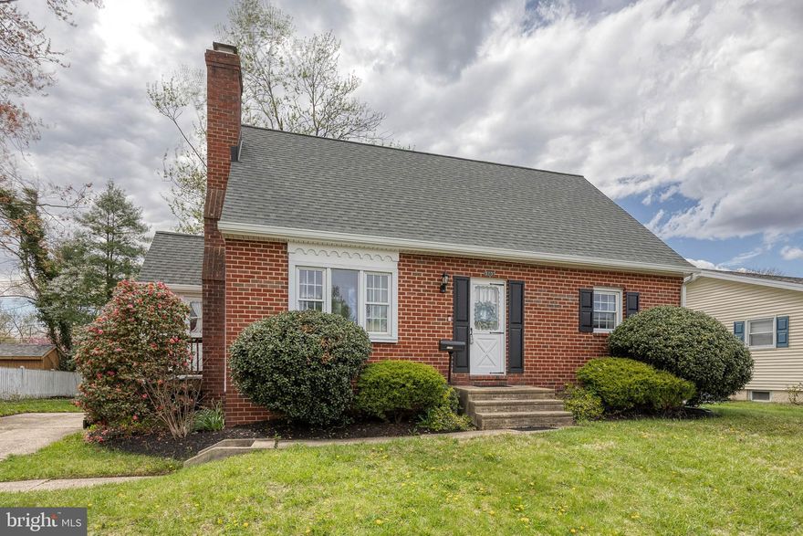 Offer Deadline Set: Saturday 4/19 at 8pm. Discover the charm of this tastefully updated Cape Cod in Westview Park—a true gem that has been lovingly cared for and maintained. As you step inside, you'll be greeted by stunning hardwood floors that extend throughout the home. The spacious living room features a charming wood-burning fireplace (recently inspected and brought up to code), creating a cozy gathering place for family and friends. The dining room offers views of the wooded backyard and it seamlessly and conveniently connects to a fully renovated kitchen (completed in Fall 2021) that boasts modern updates and style. Stainless steel GE Appliances with a counter depth fridge, porcelain tile flooring, under cabinet lighting and more! On the main floor, you'll find two generous bedrooms, ideal for those seeking the convenience of single-level living. A full bathroom, complete with a walk-in shower, is also conveniently located on this level. Venture upstairs to discover two additional bedrooms and another full bathroom featuring a combination tub shower, perfect for guests or family. The basement plenty more finished space with a walk out to the backyard and a half bathroom plus ample space for storage and the option for more to be finished, along with a laundry area. Major updates ensure peace of mind, including a new roof installed in 2019, along with new siding and gutters added in August 2024. A new washer and dryer were introduced in 2020, and the HVAC system is only 8 years old. The shed was replaced in 2021 as well. More entertainment space is available in your backyard on the picturesque stone patio, ready for fun summer nights!  Don't miss the opportunity to make this Catonsville beauty, convenient to 695/70, your new home!