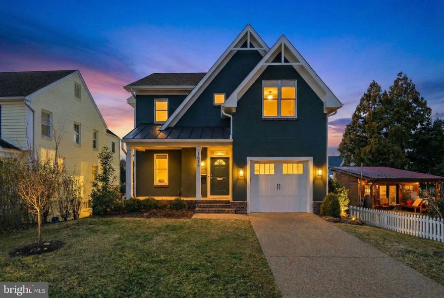 Set in the heart of Arlington’s highly coveted Lyon Village neighborhood, this exceptional 2022-built residence offers a rare opportunity to enjoy sophisticated living with modern design and thoughtful functionality. Boasting 5 bedrooms and 4.5 bathrooms, this home has been meticulously crafted to accommodate both elegant entertaining and everyday comfort.  >> The main level features a sun-drenched open-concept layout with expansive living, dining spaces and an office. Designed with intention, the seamless flow creates an inviting atmosphere ideal for hosting gatherings or enjoying quiet evenings at home. The kitchen features high end stainless steel appliances, a 6 burner stove, pot filler, and farmhouse sink in the island. An in-home elevator provides effortless access to all levels. >> The upper level offers generously sized bedrooms and spa-inspired bathrooms, creating private retreats with a sense of calm and luxury. The lower level includes a recreation room, kitchenette area, bedroom, full bath and storage, offering exceptional flexibility for guests, extended stays and play.  >> Additional highlights include a one-car garage, ample storage, and modern systems consistent with newer construction, ensuring both comfort and efficiency. Every detail of the home reflects a commitment to quality and timeless design.
Perfectly positioned just moments from Clarendon’s acclaimed dining, shopping, and nightlife, as well as major commuter routes, this residence delivers the best of urban convenience within a charming residential setting. A truly rare offering in Lyon Village, this home combines luxury, location, and lifestyle in one exceptional package.