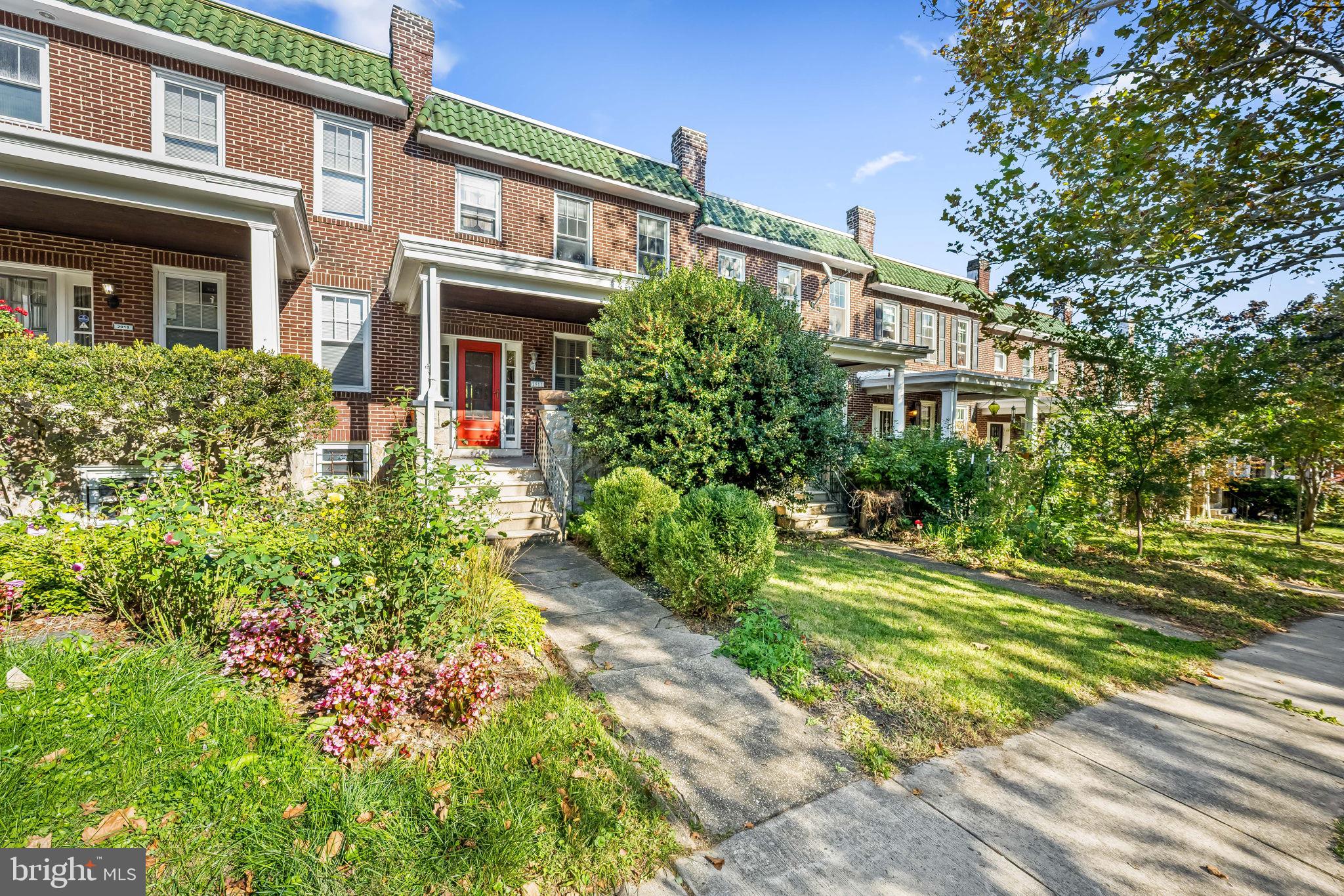 We are in receipt of offers and an OFFER DEADLINE has been set for November 2nd. at 4pm. Please submit BEST & FINAL offers
Welcome to 2917 Cresmont Avenue, a charming porch-front townhome nestled in the Wyman Park neighborhood. This lovely 3-bedroom, 1.5-bath gem is situated on a coveted, tree-lined block between Charles Village and Remington, offering both comfort and convenience.
Step inside to find a welcoming foyer that leads to the separate living and dining rooms, showcasing lovely hardwood floors and architectural charm throughout. The bright kitchen has great cabinetry offering ample storage and connects to a bonus area. From the rear porch, you are led to the expansive rear yard, perfect for playing or entertaining.
Upstairs, you'll find two spacious bedrooms and a cozy third bedroom, which opens to a bonus room, perfect for a home office or reading nook. A full bathroom completes this level. The versatile lower level offers additional living space, a half bath, a laundry area with a washer and dryer, and tons of extra storage.
You’ll appreciate the high-efficiency air conditioning and love the home's charming architectural details; inlaid hardwoods, a stained-glass window and beautiful crown molding.
This home's location is unbeatable, with easy access to local treasures like the Baltimore Museum of Art, Johns Hopkins University, the Wyman Park Dell, R. House, and more! With a fabulous walk score, this home offers the best of urban living in a serene setting. Don’t miss the chance to make it your own!