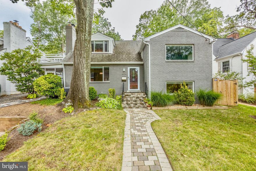Virtual Open House Saturday 8/8 - 1pm on Facebook @ThePeeleGroup and 1:30pm on Instagram @HopeinRealEstate. Gorgeous and spacious! Don t miss this updated home in a great Alexandria location. New HVAC in June 2020! Open floor plan includes a large family room addition with high ceiling.  French doors walk out to wonderful outdoor space. New flagstone patio, stone retaining walls, and outdoor feature lighting all new in 2019. Lots of room for gardening. Newly fenced in 2020 - the outdoor space is fantastic! This home features hardwood floors, wood-burning fireplace in living room, contemporary kitchen, and a screened-in side porch. New premium kitchen appliances include fridge, oven/microwave combo, and dishwasher. Master bed with en-suite bath. Plus 3 more ample bedrooms and updated baths. Custom closets in bedrooms. Large windows throughout let in lots of natural light. Renovated office with custom cabinets could also be used as a 5th bedroom. Finished lower level with a rec room and laundry/storage room. From lighting to doors, find tasteful updates throughout this home! Off-street parking for 2 cars. Less than a mile to Del Ray, and less than 2 miles to Old Town, 2 Metro stations, Shirlington. Direct bus routes to Pentagon Metro and Braddock Metro right out front!