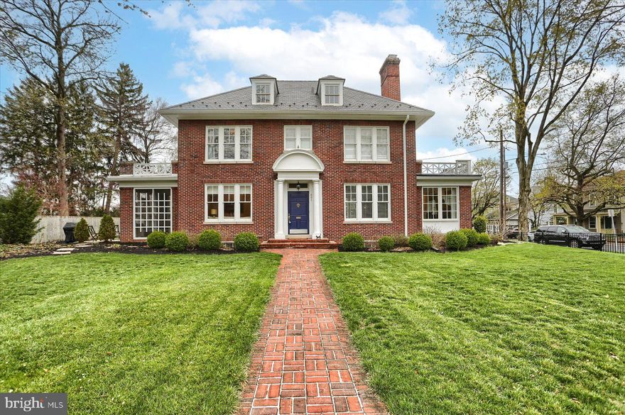 Welcome to 431 S College St – A Rare Gem in the Heart of Carlisle Borough!

Don’t miss this incredible opportunity to own a spacious 0.31-acre corner lot in the desirable Carlisle Borough! This charming Georgian Revival-style home combines timeless elegance with modern upgrades, offering 4 bedrooms, 2.5 bathrooms, and a host of delightful features.

Step inside to discover hardwood floors throughout, including under the attic carpet, and large windows providing tons of natural light.  A brand new primary bathroom complete with a custom walk-in closet, with 2nd floor laundry hook up ready for use (washer and dryer available in the basement as well). Large gourmet kitchen featuring a newer dishwasher, 6-burner Monogram commercial-grade range, and a breakfast nook.

Cozy up in the living room beside the double-sided fireplace, or relax in the light-filled sunroom with newer double-pane Andersen windows. The screened three-season porch offers the perfect space to unwind and enjoy the outdoors. The finished attic serves tons of comfort, and can be used as a 4th bedroom or a bonus room.

Outside, you'll find beautiful landscaping, a partially fenced yard, and a heated oversized garage for all your storage and parking needs. The slate roof on the main house was installed in 2018.  

Walking distance to Dickinson College, Mooreland Elementary School, YMCA, restaurants and town—schedule your private tour today!