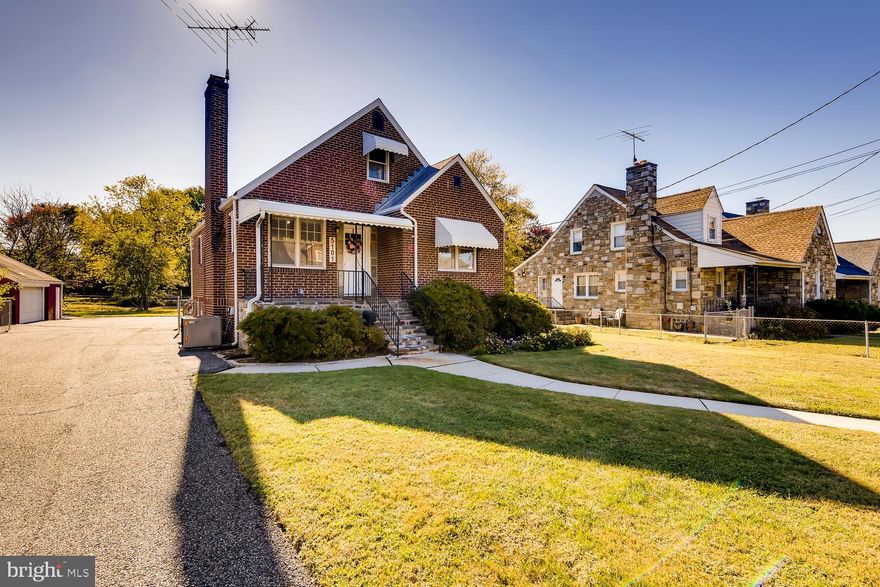 As soon as you open the door, you'll fall in love with this beautifully updated Cape Cod! Custom work from top to bottom, and not one single corner was cut. This cozy family room with a wood burning fireplace and built-in shelves/benches leads to an open, bright kitchen. Fully updated with all stainless steel appliances, gas range, bar/island, custom wine rack and mail center, lots of cabinets and an entrance to the backyard with built-in coat rack and storage bench nook. Gleaming hardwood floors throughout main and upper level. Two bedrooms and full bathroom on main level. Upper floor is a large, open master suite! No need for dressers with the abundant built-in drawers and storage space. Large, gorgeous master bathroom with double sink, shower stall and more built-ins.  Lower level has a finished space, separate bedroom/den and full bathroom. Additional storage closet, laundry room and back yard entrance. Detached garage has custom loft storage, 80A electric service,  space for 2 cars plus storage and a separate entrance- makes for the perfect workshop. Great yard that's fully fenced plus has a the perfect sized strawberry patch! Additional shed on site as well. Large driveway with gate, allows for lots of parking and very easy to turn around so you can safely exit.  Storage under front and back porches. This home won't last long, come and see!
