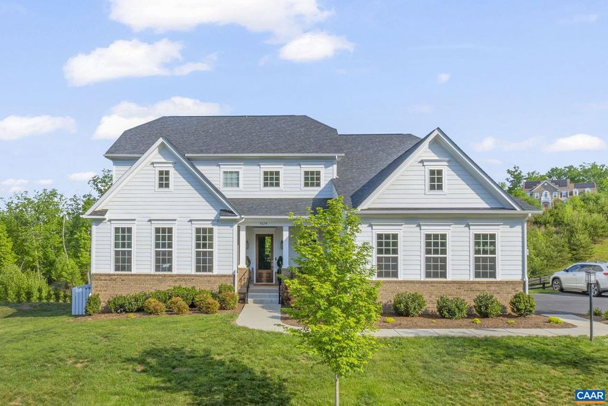 Like-new, custom-built home in the Glenmore Community. This stunning 6-bedroom, 5.5-bath residence is filled with natural light and thoughtful upgrades throughout. Nestled beside scenic community walking trails, this home offers the perfect blend of elegance, functionality, and comfort. The main level features 10-foot ceilings throughout and a private apartment with its own entrance?ideal for multi-generational living, an au-pair suite, or a spacious home office. The open-concept layout is enhanced by custom built-ins, crown molding, and a gourmet kitchen that flows seamlessly into a formal dining room and out to the rear deck, complete with a gas hook-up?perfect for entertaining. Enjoy added privacy with no neighbors in front or behind?just peaceful views with direct access to nature. Boasting 9-foot ceilings throughout the second level, the primary suite is a true retreat, including a show-stopping walk-in closet and a luxurious bath with heated floors and a dual-head shower. The finished walk-out basement includes an additional guest bedroom and a large rec room with a rough-in for a wet bar. Additional highlights include a 3-bay garage, fresh interior paint, and abundant storage throughout.,Quartz Counter,White Cabinets,Fireplace in Family Room