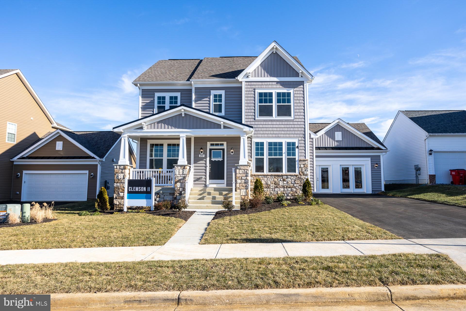 **UP TO $15,000 CLOSING COST ASSISTANCE AVAILABLE ON SELECT HOMES, FOR PRIMARY RESIDENCE WITH USE OF APPROVED LENDER AND TITLE!** Live the Huntfield lifestyle in Charles Town's largest planned community ideally situated along the rolling hills of the Blue Ridge Mountains! The Clemson plan is our model home! Come and see why!! Starting at just over 2,400 square feet of living space, this plan is the Goldilocks plan because it’s not too big, it’s not too small, it’s just right! Flexible configurations allow you to change bedroom count and bedroom size to suit your needs. *Photos may not be of actual home. Photos may be of similar home/floorplan if home is under construction or if this is a base price listing.