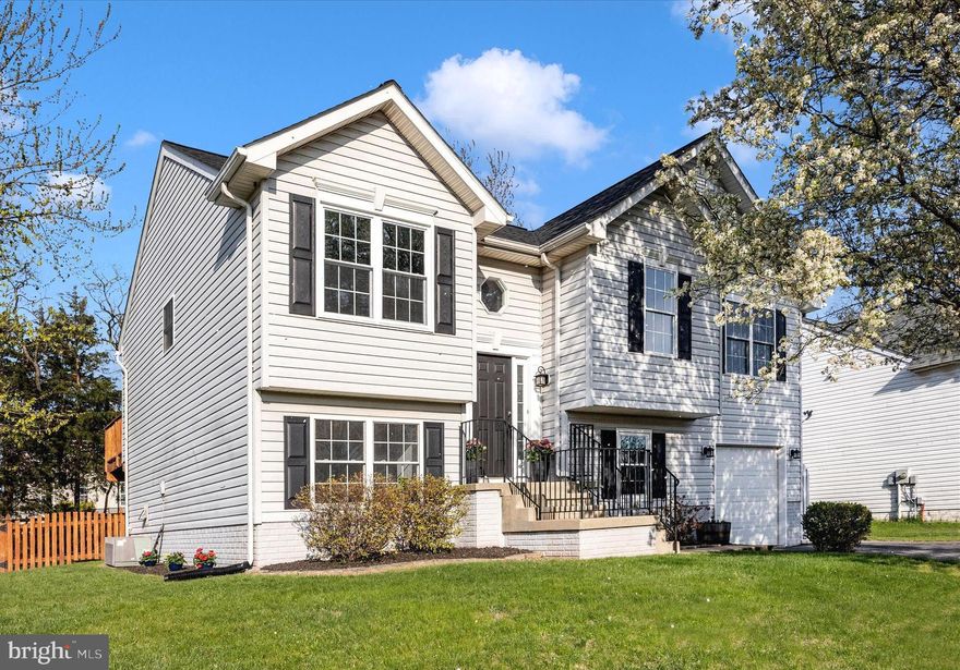 New pics coming Saturday. Move in Ready! This family sized, 4 Bd 3 Ba, corner lot home is 1,379 sq ft on main level, plus most of the lower level, which is finished, offers plenty of natural light. Updated and renovated beautifully 5 years ago maintaining an upgraded kitchen with granite countertops, plenty of cabinetry and stainless-steel appliances. Modern lighting and newer flooring throughout. The roof is only 5 yrs old. Also, newer doors and hardware, newer bathroom vanities and faucets. Well maintained washer and dryer.  Water heater, 2 yrs old. Oversized 1 c gar with newer insulated door and auto openers. Enjoy the spacious deck and fully fenced backyard. Nearby Robert's Mill Park with a pond and dog park for added recreation. Come take a look!