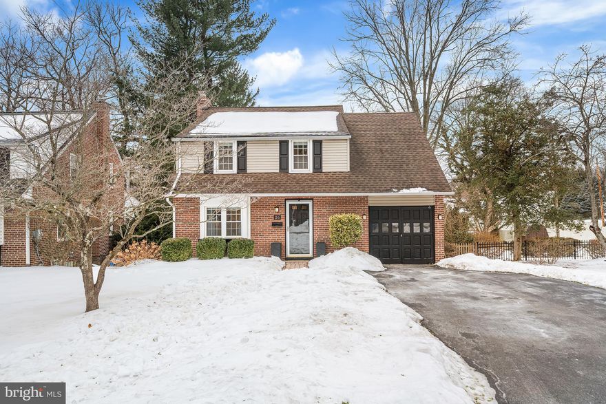 This home is eligible for an EXCLUSIVE mortgage offer - 1.0% OFF your mortgage rate for ONE FULL YEAR!!! Savings provided by local lender, MortgageCountry, LLC - call/text Eve Wyckoff. || Situated in the heart of Paoli, on a quiet no-thru-traffic street, 26 Moreland Road perfectly pairs colonial charm with modern upgrades. A leafy front lawn greets upon arrival, with the house set behind a driveway and a welcoming row of hedges. The covered front entrance leads into the sunny front living room. Daylight from the front and side windows is cast onto the beautiful new oak-colored flooring that runs throughout the house. Recently renovated and expanded, the kitchen is adjacent to the living room and is the heart of the home. With views of the large rear yard, the remodeled kitchen features white shaker cabinetry paired with gold hardware, a subway tile backsplash, floating shelves, and stainless steel appliances. The eat-in kitchen also offers island seating, specialty lighting, a wide undermount sink, and well-appointed fixtures. A bonus room extending from the kitchen is ready to serve as the home’s dining room, at-home office, or playroom! A powder room complete with classic millwork and modern fixtures, and the large backyard, are accessed via the bonus room. The backyard is framed by privacy trees at the back, fencing at the sides, and comes complete with a stone patio—the perfect spot to gather in the summertime. Back inside, a stairwell with an adjacent coat closet extends from the living room to the home’s 3 bedrooms and bathroom above. Each bedroom offers multiple windows and exposures, and character arched ceilings that follow the roofline. The king-sized primary bedroom looks onto the front lawn and offers ample space for multiple wardrobes at the front and sides of the room. A windowed bathroom is positioned at the center of the hallway and contains a tub/shower enclosure, a modern vanity with shaker cabinets, elegant tiling, and floating shelves. Recessed shelves next to the bathroom offer the perfect space to stow towels or display framed photos and decor. Before heading on your way, be sure to check out the basement! Half of the basement is fully finished and is the perfect media room or office space. A utility and storage room extends from the finished part of the basement, and houses the Samsung front-loading washer and dryer, a wash basin, and open space for fitness equipment or storage. Walkout steps lead from the basement up to the backyard. Additional amenities include window treatments throughout the house, Nest thermostat controls, a new HVAC system with natural gas (no more oil!), and a wonderfully central address. Paoli is home to a number of green spaces and neighborhood restaurants, like Nudy’s Cafe and the Main Line Tavern. Neighboring Malvern is minutes away; stop by The Buttery for weekend pastries, Wegman's for groceries, and enjoy plenty of downtown events throughout the year. Enjoy all the perks of Main Line living, including a central train station for easy commuting! We look forward to showing you this lovingly-maintained house—in the Great Valley SD! Disclaimer: Listing brokerage and licensee do not guarantee the accuracy of square footage or property tax data, both of which should be verified by the buyer and buyer's agent.