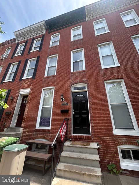 Townhouse For Rent - 1629 S Hanover Street<br/> BALTIMORE, MD 21230