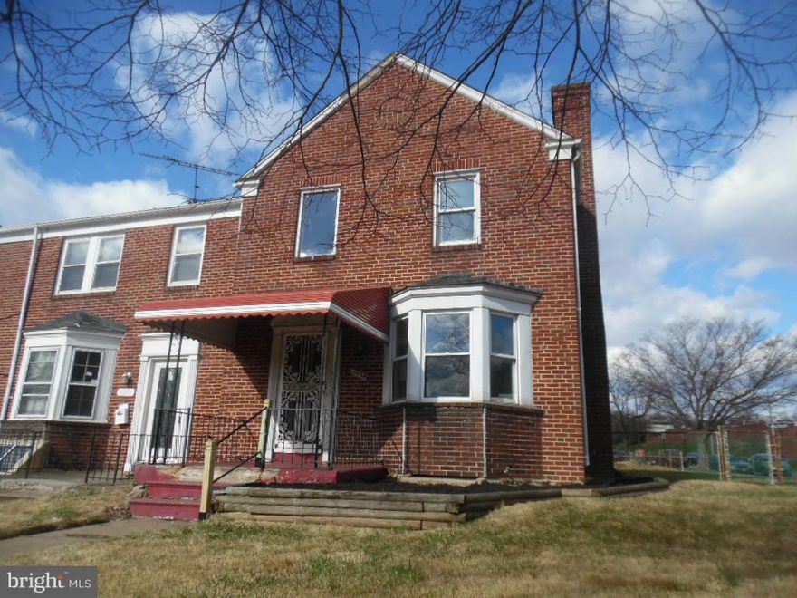 Wonderful opportunity to own this all brick rowhome in Northwood.  Enjoy nice room sizes, wood floors, and a separate dining room.  Use the basement for added storage or finish off for additional space.  The yard is perfect for warm weather fun.  Just minutes from Downtown Baltimore!